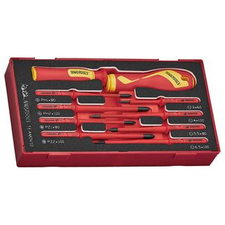 10pc Interchangeable Blade Set Insulated -Teng