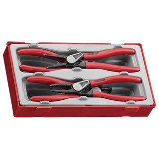 4pc MB 7in Snap-Ring (Circlip) Plier Set - TC-Tray -Teng