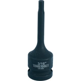 1/2in Dr. Hex Bit Impact Socket 3/16 -Teng