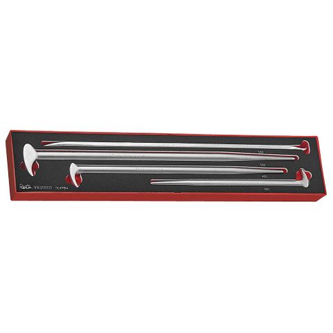 4pc Roll/Heel Bar Set w/Tyre Lever - TEX-Tray -Teng