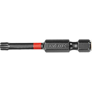 1pc 1/4in TX10 Impact Screwdriver Bit 50mm -Teng