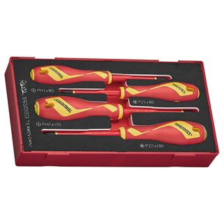 4pc Screwdriver Set Insulated PH/PZ -Teng