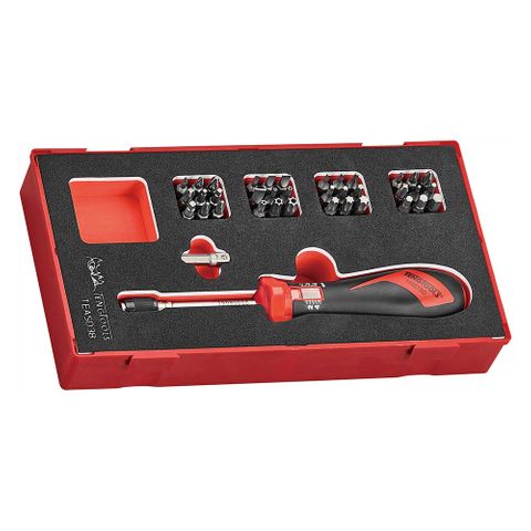 38pc 1/4in Dr. Torque Screwdriver Set 1-5Nm EVA-TEA-Tra -Teng