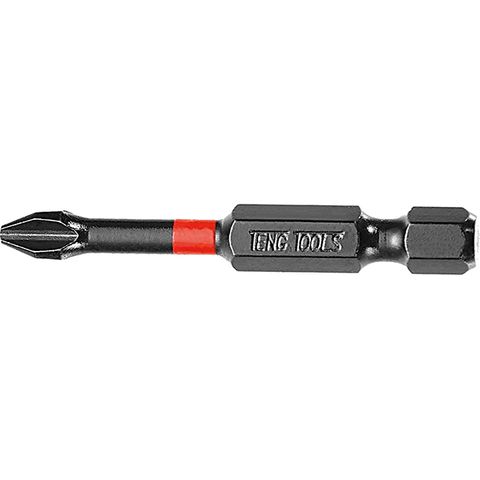 1pc 1/4in PH#1 Impact Screwdriver Bit 50mm -Teng