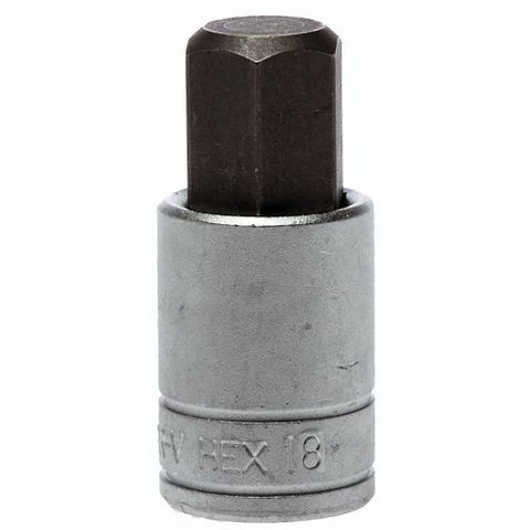 1/2in Dr. Bit Socket Hex 16mm -Teng