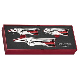 3pc Plier Set Power Grip -Teng