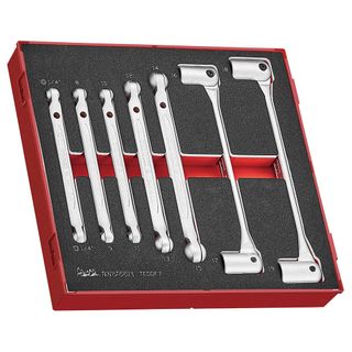 7pc Double Flex Wrench Set - TED-Tray -Teng