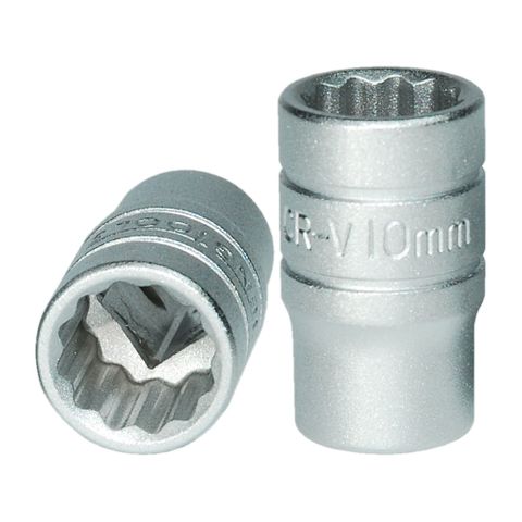 1/4in Dr. Socket 10mm 12pt -Teng