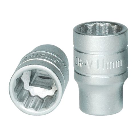 1/4in Dr. Socket 11mm 12pt -Teng