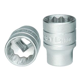 1/4in Dr. Socket 13mm 12pt -Teng