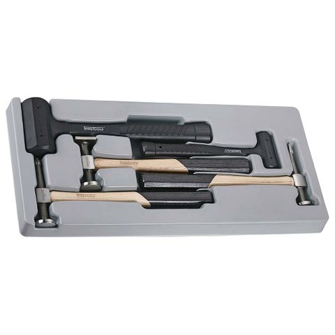 5pc Auto Body Hammer Set - PS-Tray -Teng