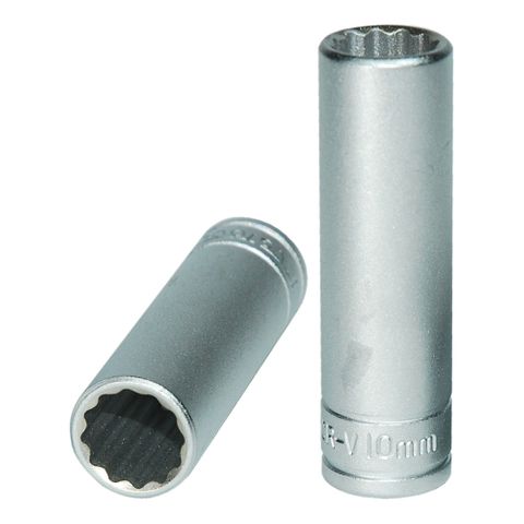 1/4in Dr. Deep Socket 10mm 12pt -Teng