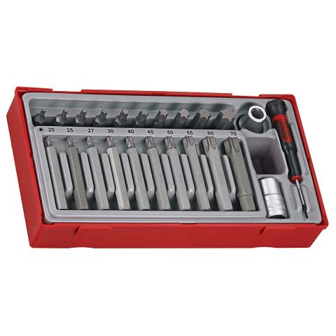 23pc TX Bits Set TX20-70-40 - TC-Tray -Teng