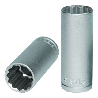 3/8in Dr. Deep Socket 9/16in 12pt -Teng