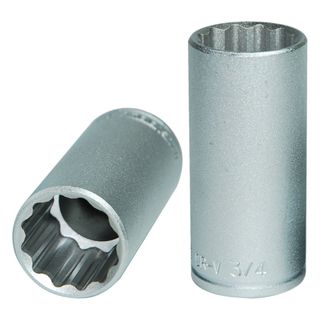 3/8in Dr. Deep Socket 3/4in 12pt -Teng