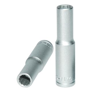 1/4in Dr. Deep Socket 1/4in 12pt -Teng