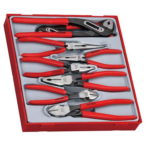 8pc MB Vinyl Grip Plier Set - TTD-Tray -Teng