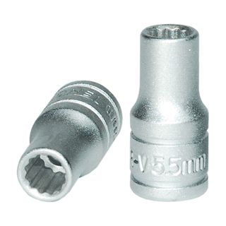 1/4in Dr. Socket 5.5mm 12pt -Teng