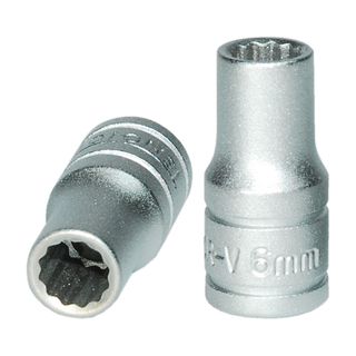 1/4in Dr. Socket 6mm 12pt -Teng