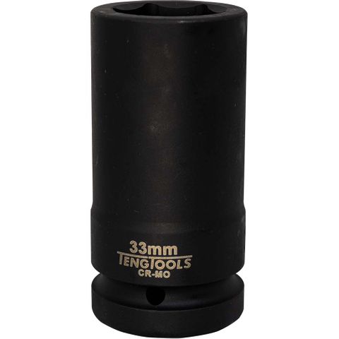 1in Dr. Deep Impact Socket 33mm Din -Teng