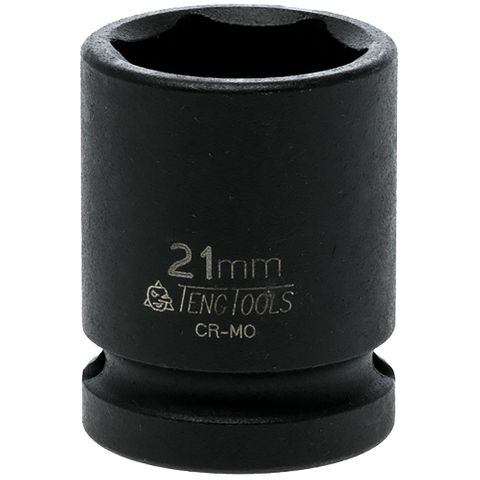 1/2in Dr. Impact Socket 21mm DIN -Teng