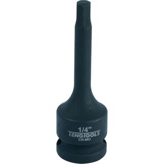 1/2in Dr. Hex Bit Impact Socket 1/4 -Teng