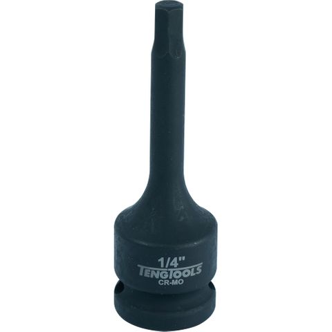 1/2in Dr. Hex Bit Impact Socket 1/4 -Teng