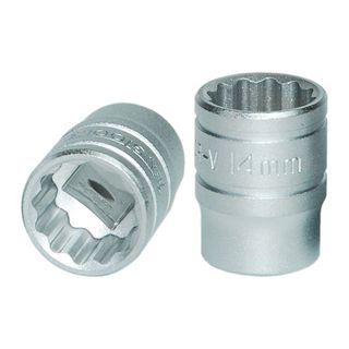 3/8in Dr. Socket 14mm 12pt -Teng