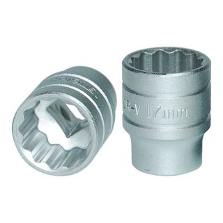 3/8in Dr. Socket 17mm 12pt -Teng