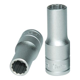 3/8in Dr. Deep Socket 9mm 12pt -Teng