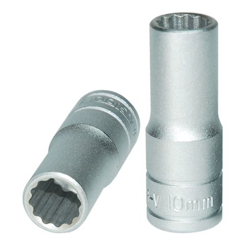 3/8in Dr. Deep Socket 10mm 12pt -Teng