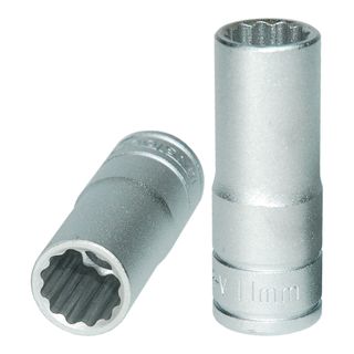 3/8in Dr. Deep Socket 11mm 12pt -Teng