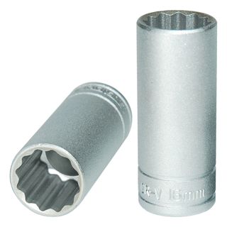 3/8in Dr. Deep Socket 16mm 12pt -Teng