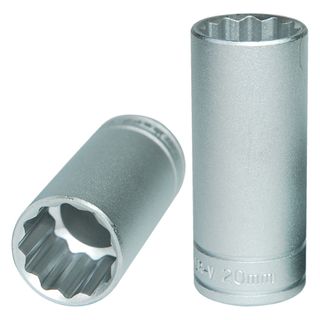 3/8in Dr. Deep Socket 20mm 12pt -Teng