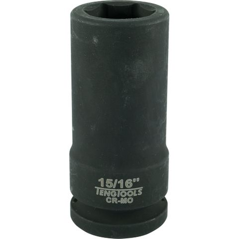 3/4in Dr. Deep Impact Socket 15/16in -Teng