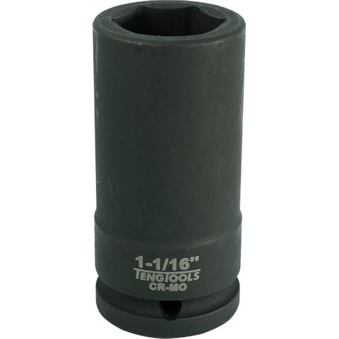 3/4in Dr. Deep Impact Socket 1-1/16in -Teng