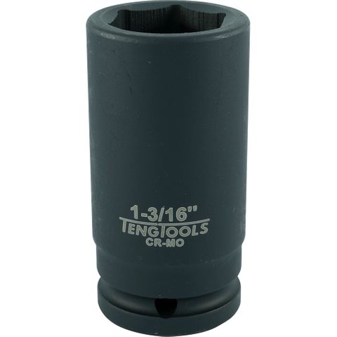 3/4in Dr. Deep Impact Socket 1-3/16in -Teng