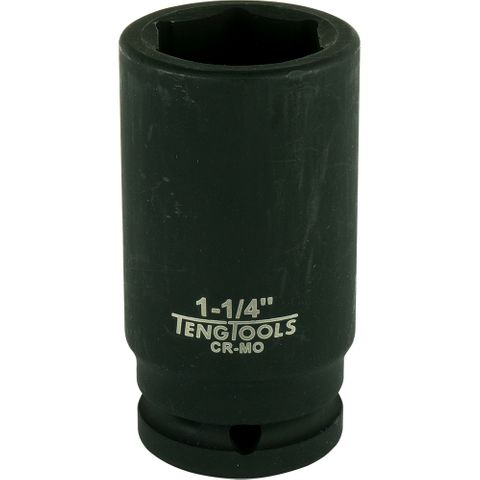 3/4in Dr. Deep Impact Socket 1-1/4in -Teng