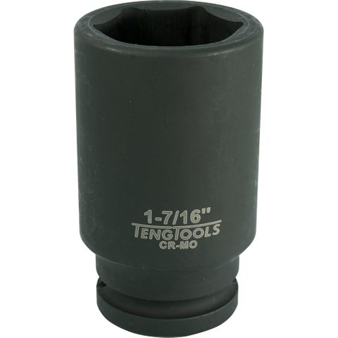 3/4in Dr. Deep Impact Socket 1-7/16in -Teng