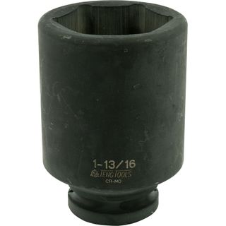 3/4in Dr. Deep Impact Socket 1-13/16in -Teng