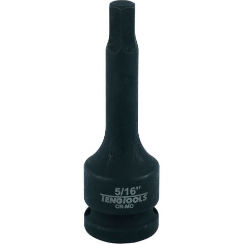 1/2in Dr. Hex Bit Impact Socket 5/16 -Teng