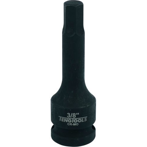 1/2in Dr. Hex Bit Impact Socket 3/8 -Teng