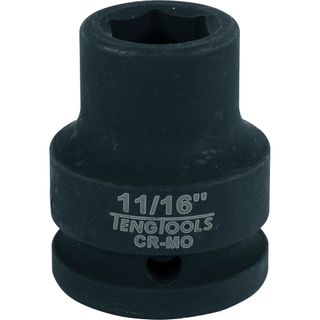 3/4in Dr. Impact Socket 11/16in -Teng