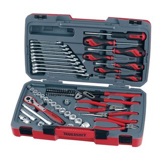 67pc 3/8in Dr. Metric Socket & Tool Set -Teng