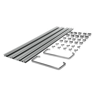 33Pc 450mm 4-Track Clip Rail Tray w/Clips -Teng