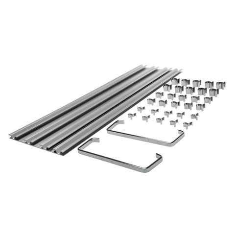 33Pc 450mm 4-Track Clip Rail Tray w/Clips -Teng