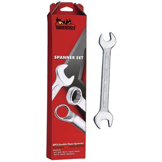 8pc Double Open End Spanner Set (MM) -Teng
