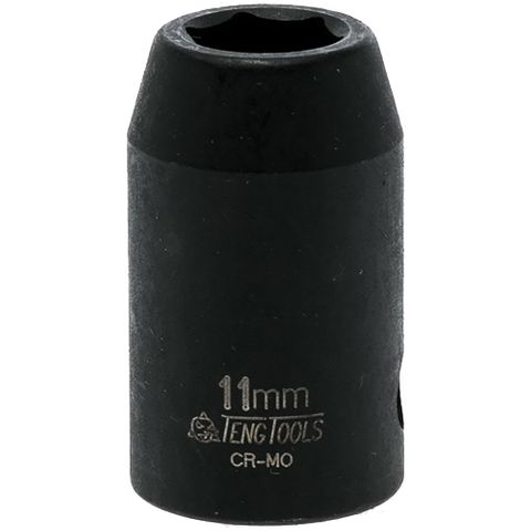 1/2in Dr. Impact Socket 11mm ANSI -Teng