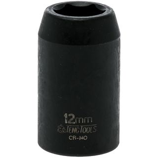 1/2in Dr. Impact Socket 12mm ANSI -Teng