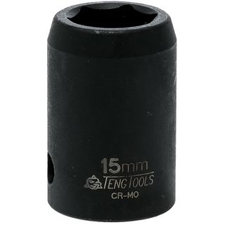 1/2in Dr. Impact Socket 15mm ANSI -Teng